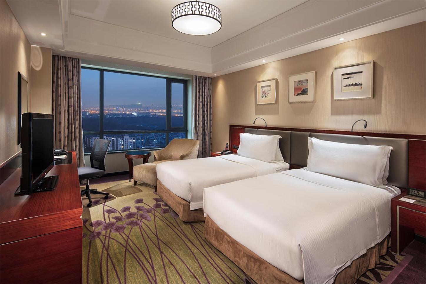 Doubletree By Hilton Wuxi Hotell Wuxi  Exteriör bild